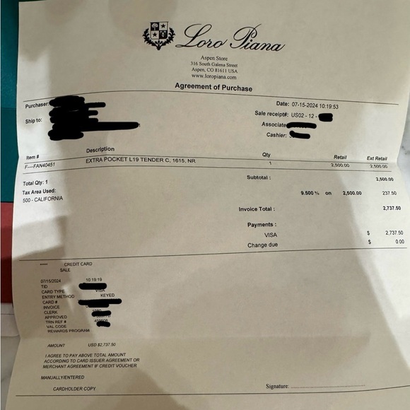 Loro Piana Extra Pocket L19 - Picture 4 of 4